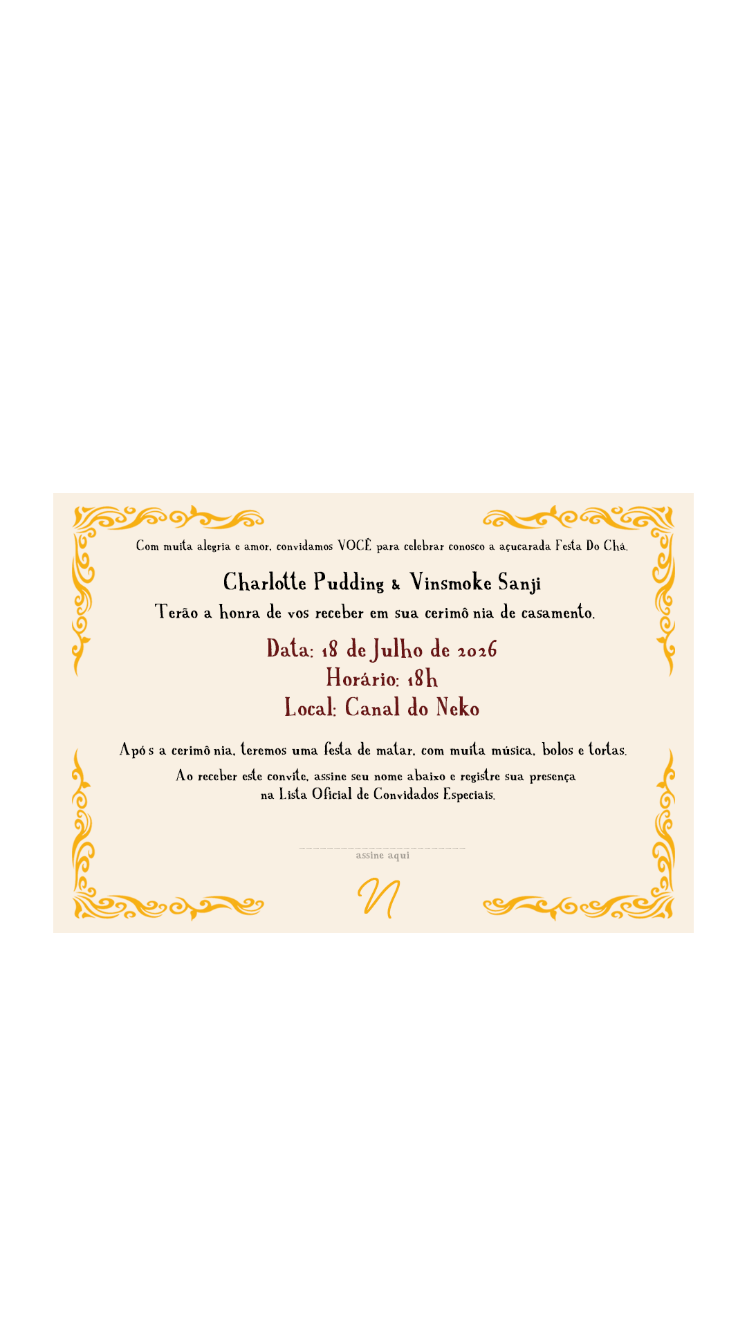 Carta aberta